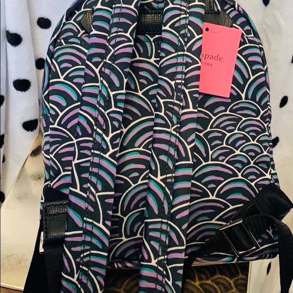 NWT! ♠️ KATE SPADE Taylor Party Bubbles Backpack - Picture 2 of 10